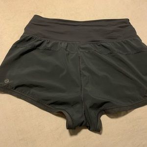 Lululemon Gray High Waisted Short